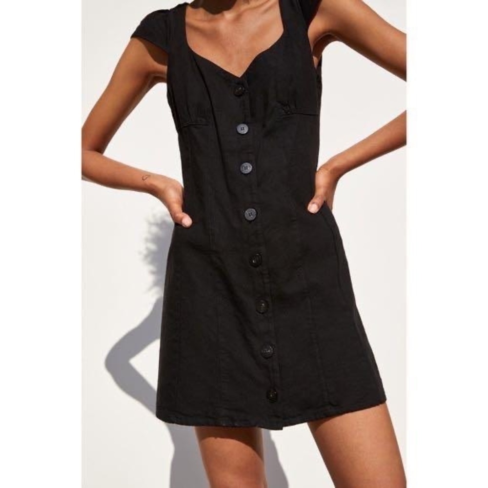 Zara Black Rustic Dress